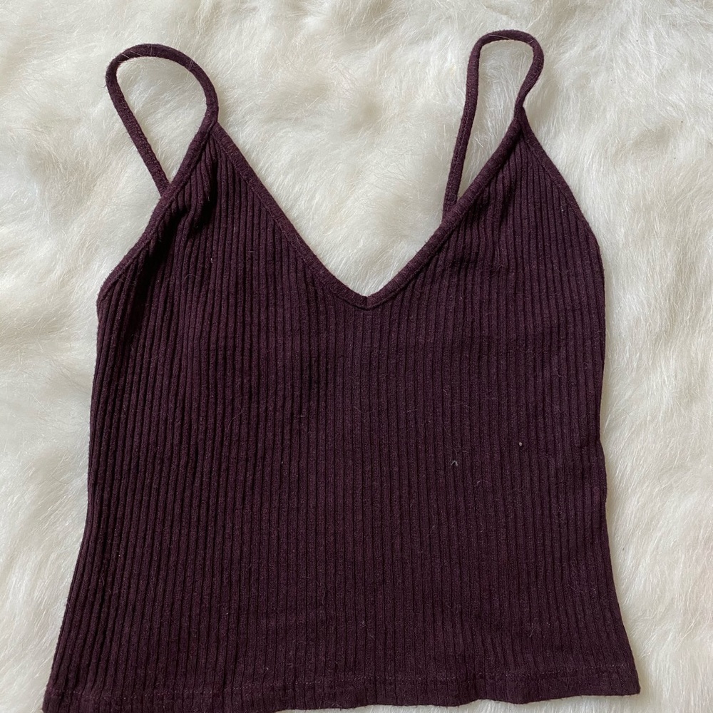 burgundy brandy tank